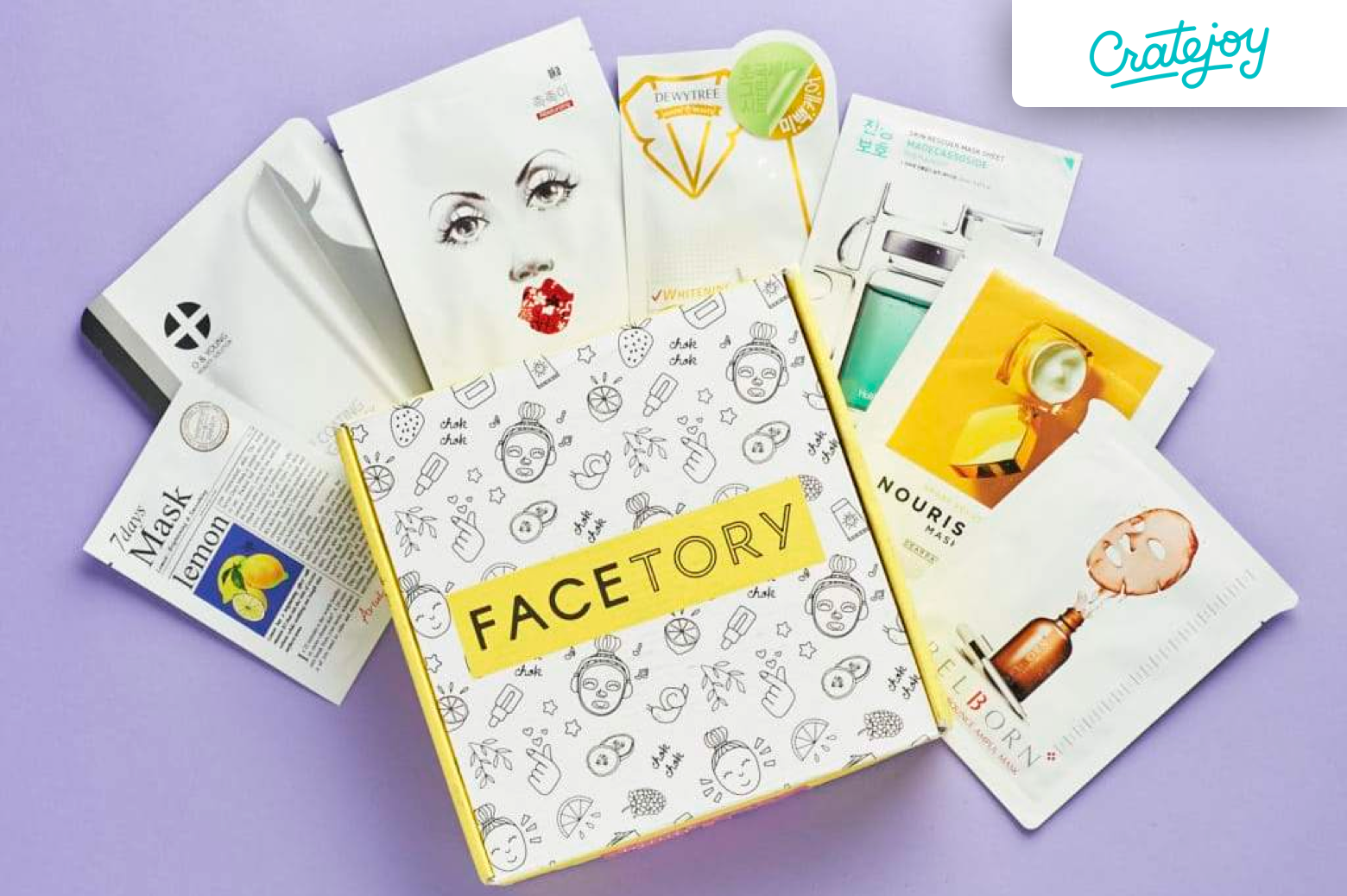 FaceTory cosmetic box | Cratejoy