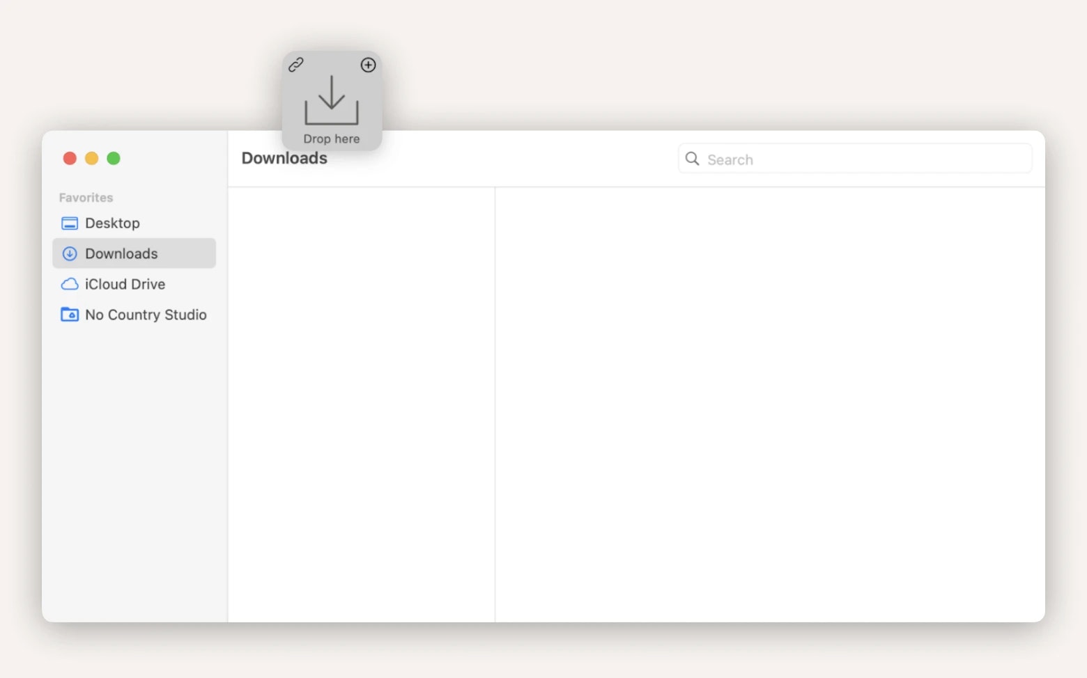 Filepane, drag and drop files with ease
