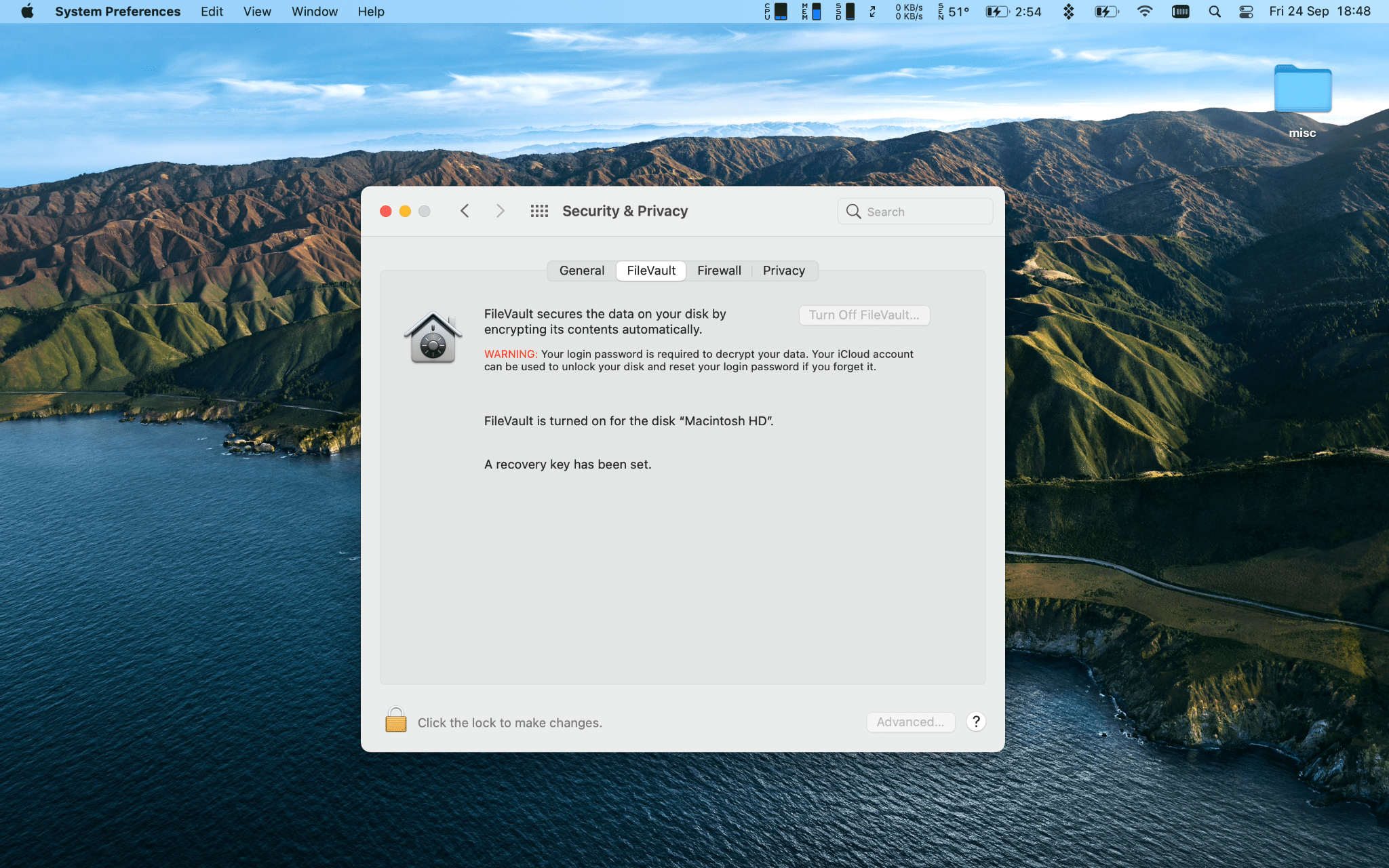 What is FileVault