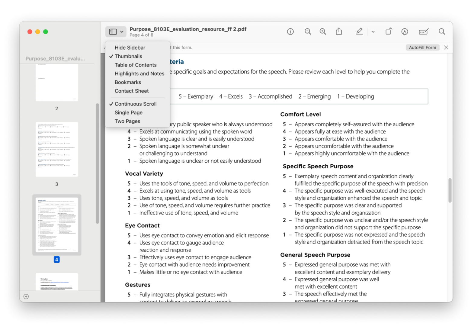 rearrange the pages of your new PDF