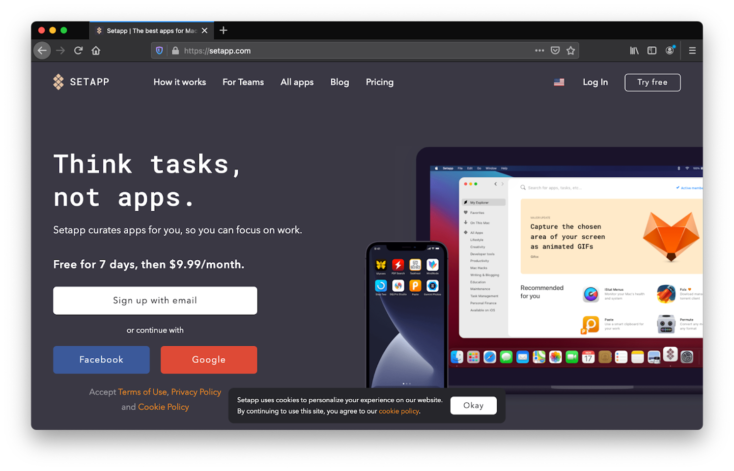 The best browser for Mac today