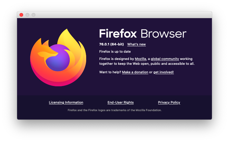 Firefox update automatic Mac
