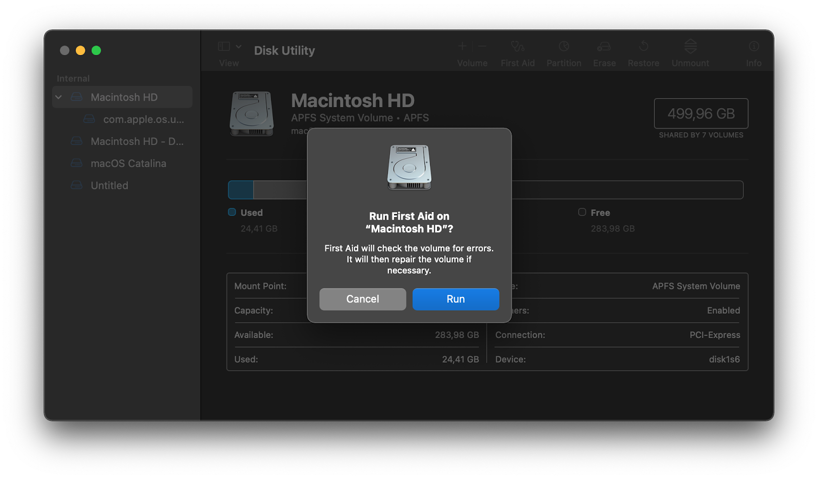 mac hard drive diagnostic and repair utilities