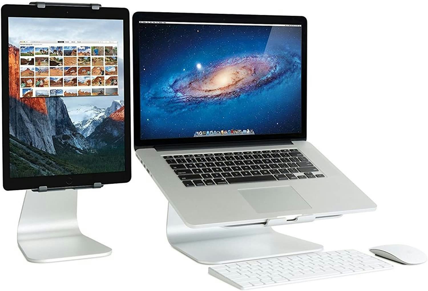 Flexible Mac laptop stand