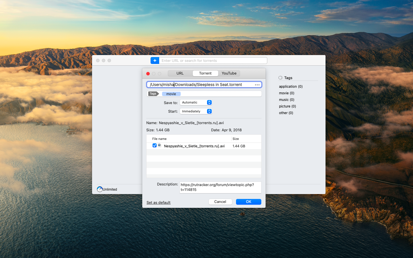 Torrent File Editor 0.3.18 for apple instal free