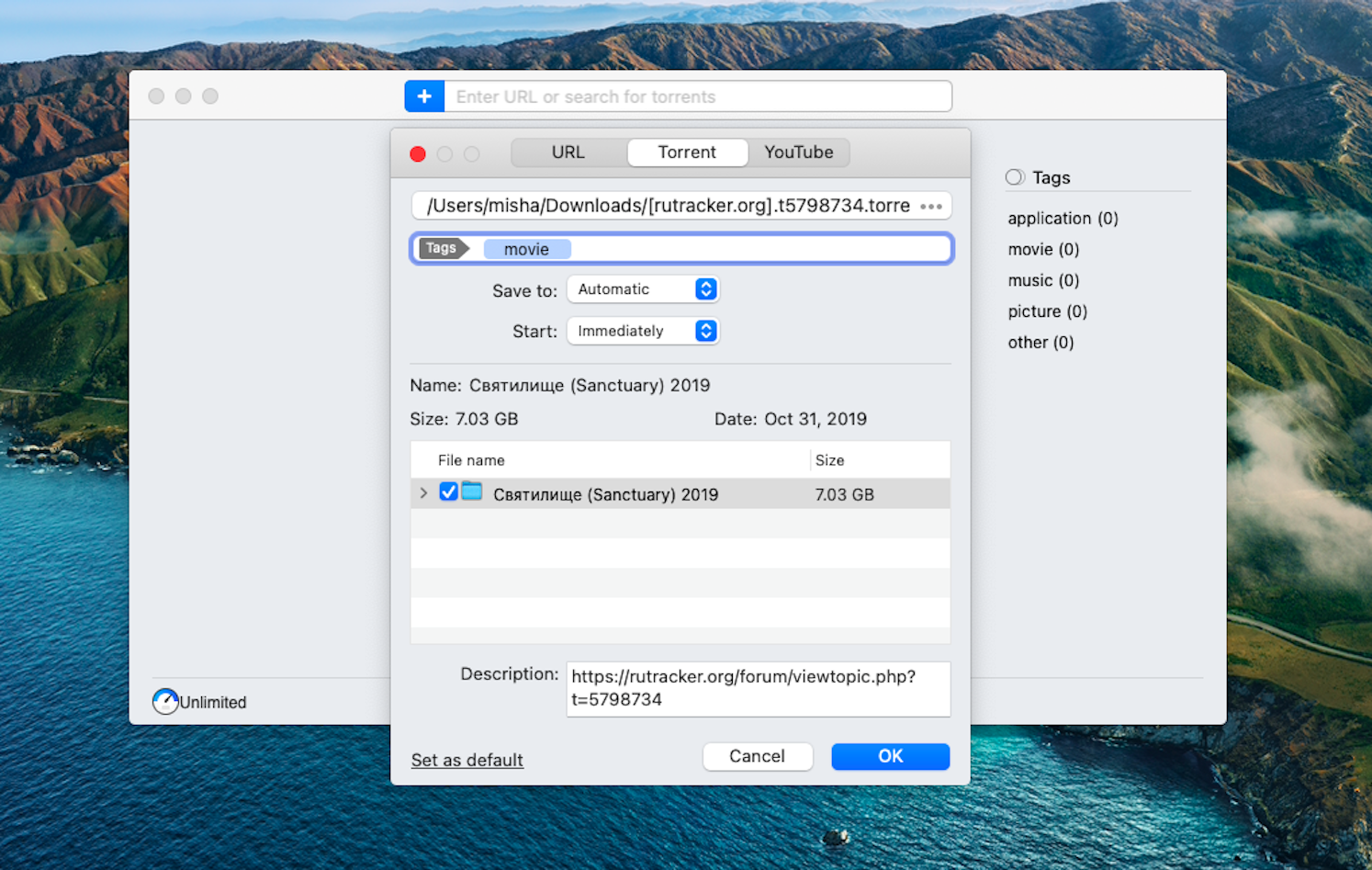 music torrent download for mac