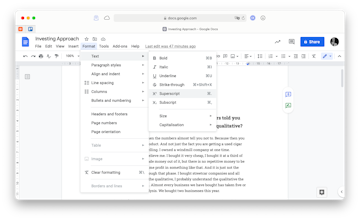 How to type superscript or subscript characters – Setapp
