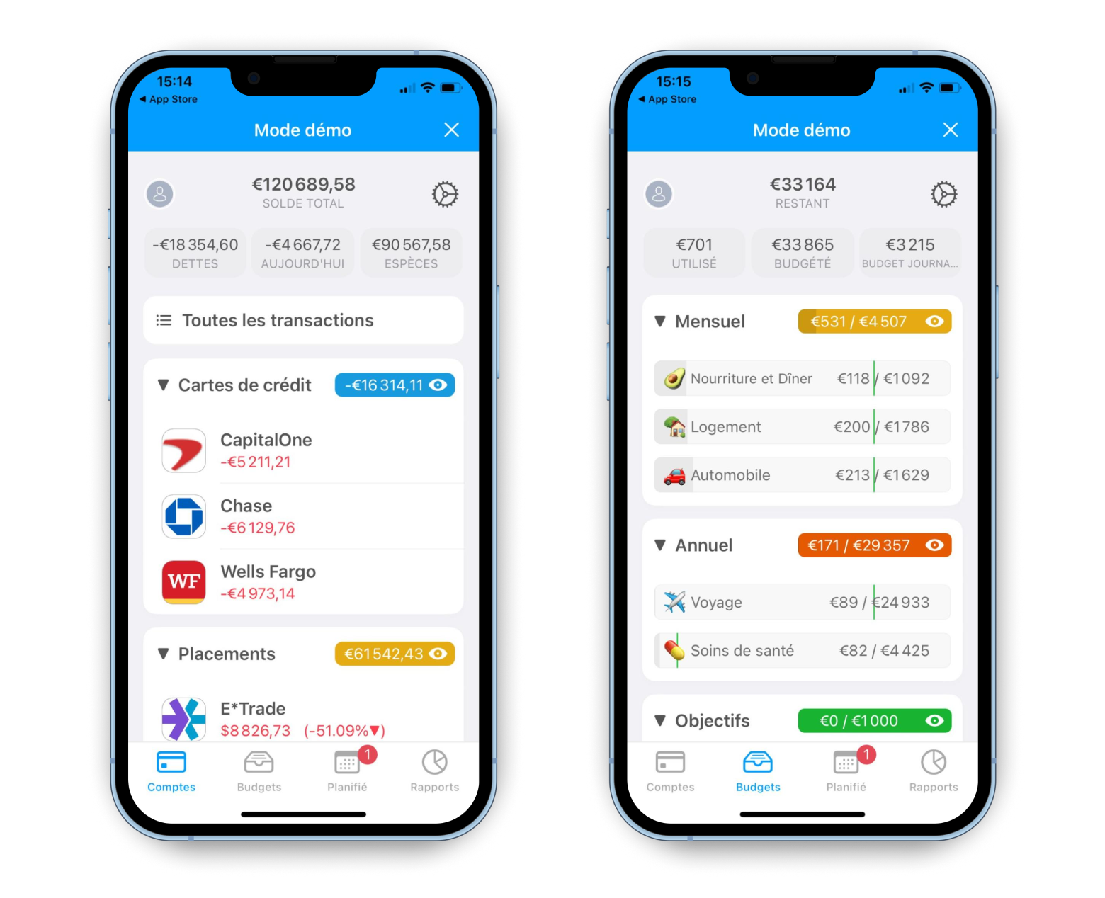 Pour une vue plus détaillée des dépenses et autres transactions de MoneyWiz 2024