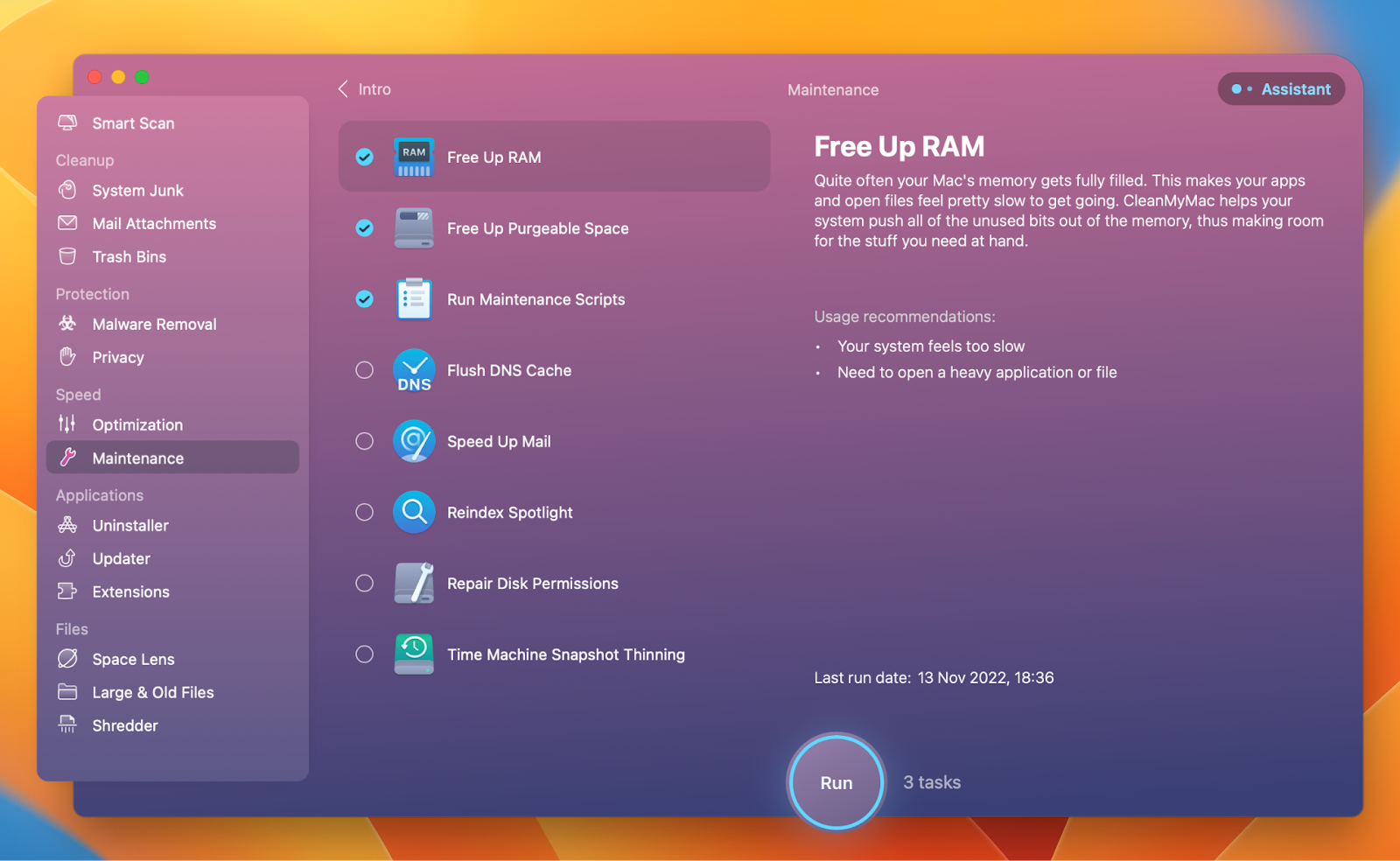 free ram mac