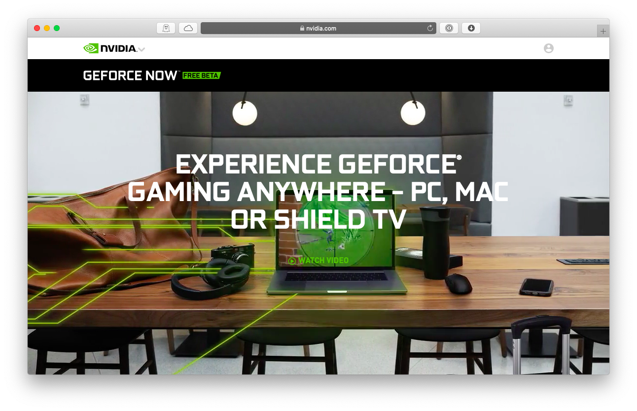 Mac on sale geforce now