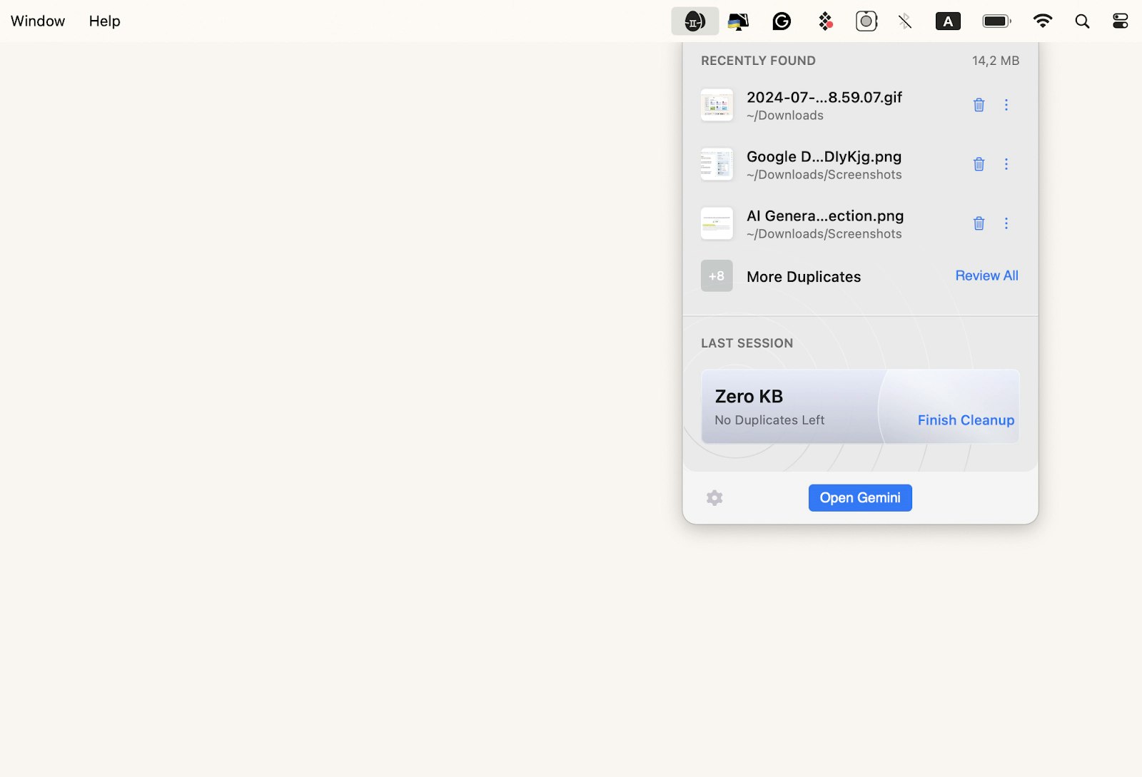 the real-time duplicate monitor by Gemini