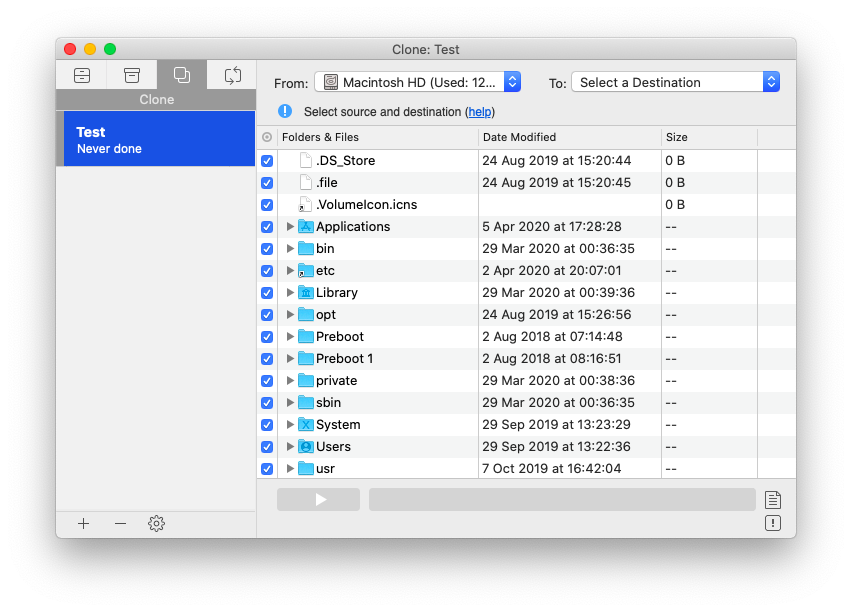 Get Backup Pro create Mac files safe