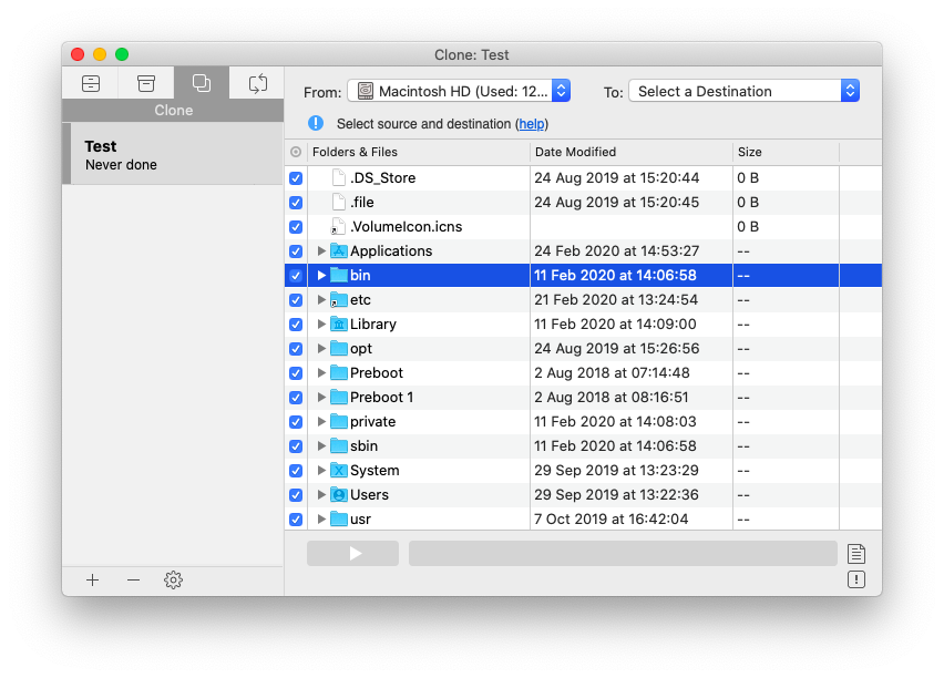 Get Backup Pro Mac hard drive