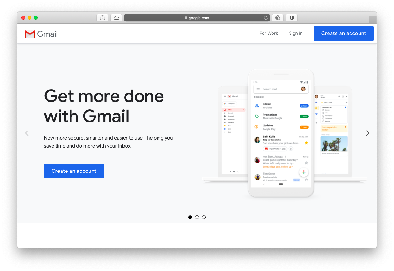 google inbox for mac pro