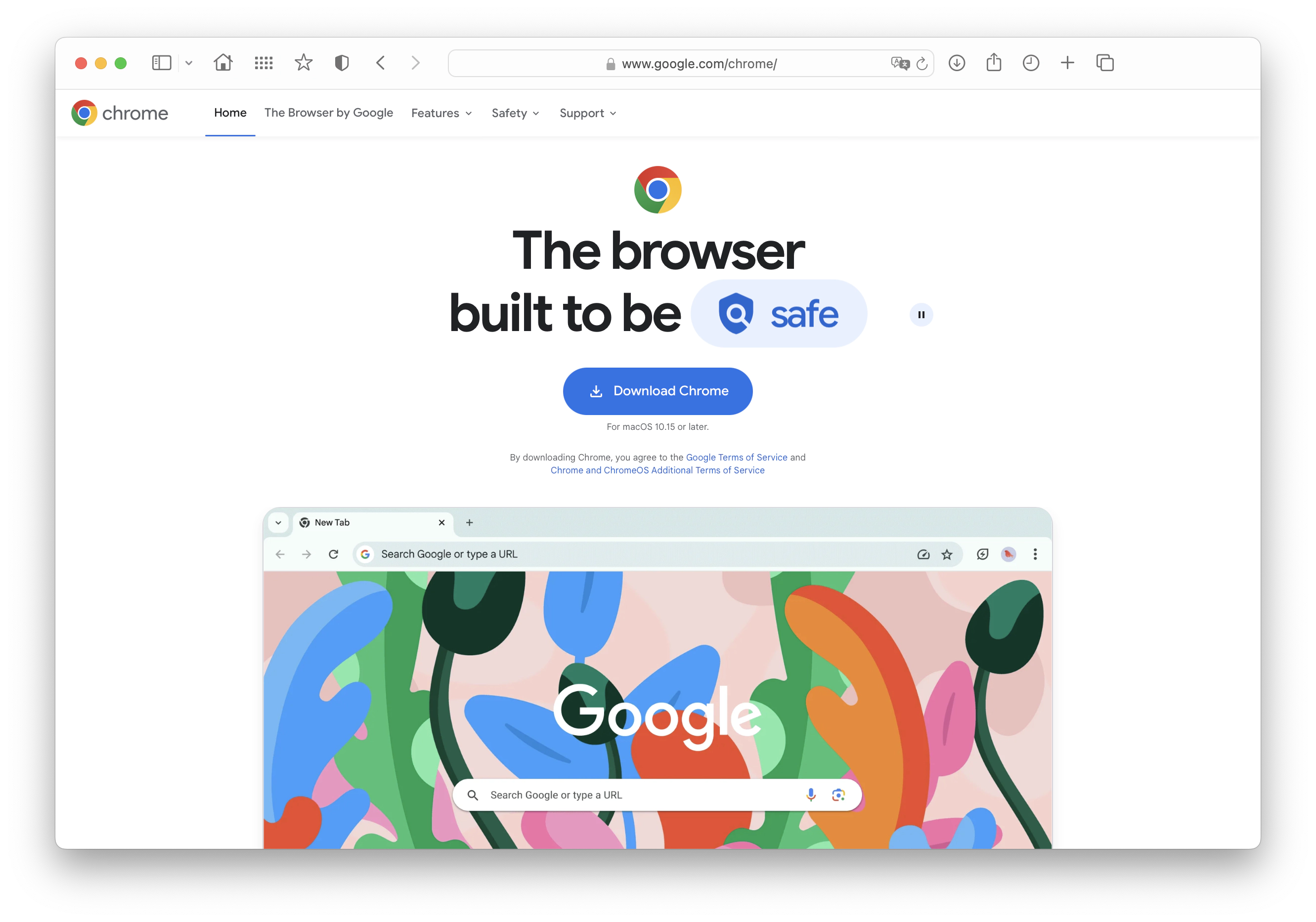 get Chrome browser