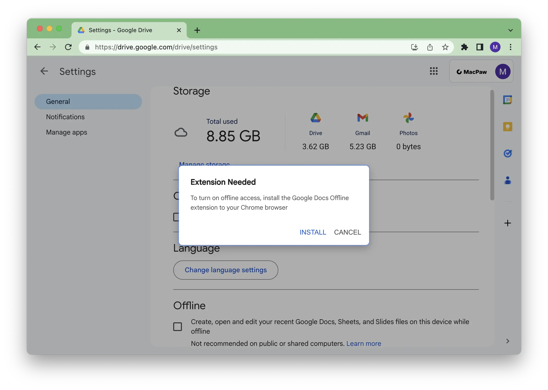 How to use Google Drive offline on Mac – Setapp