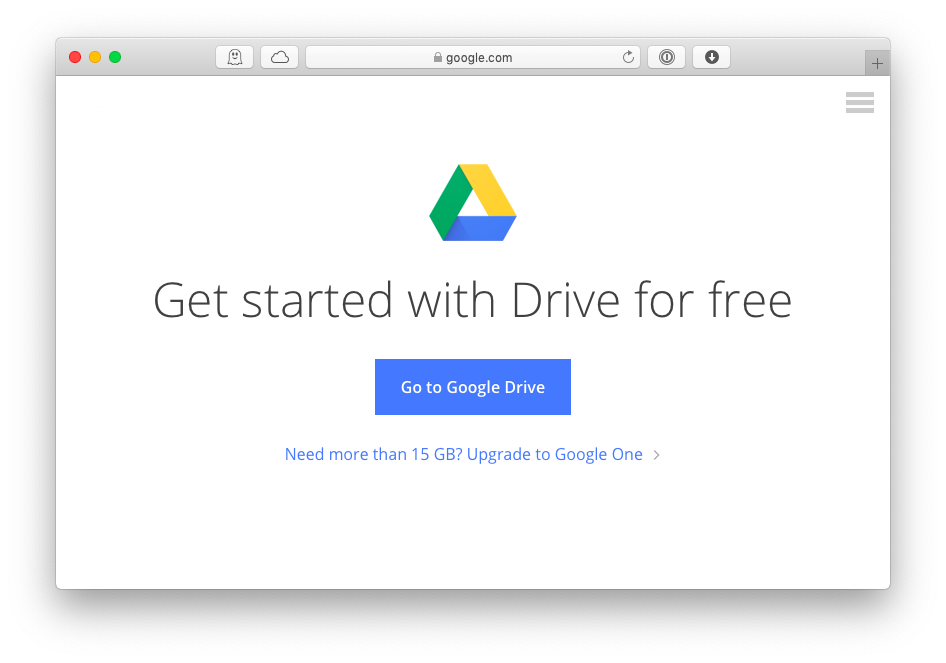 how to download google drive folder to mac