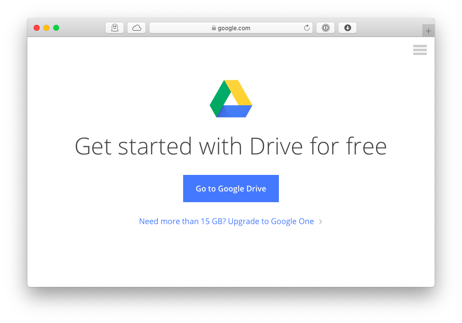 google drive sign in