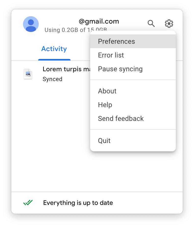 DriveSync Sync  items with Google Drive.