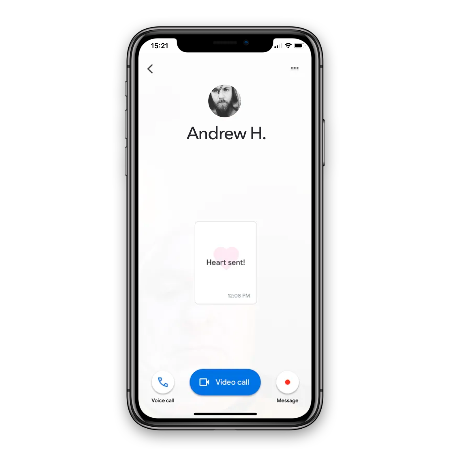 google-duo-message