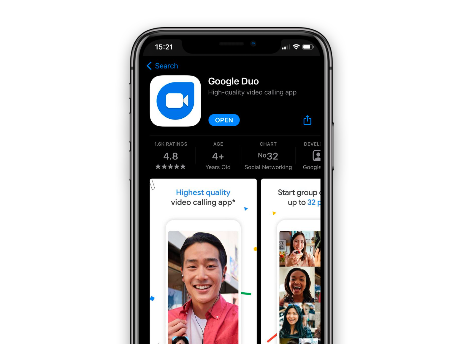 google duo for apple