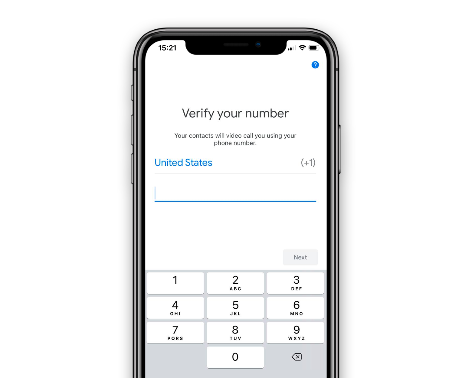 google-duo-verify-number