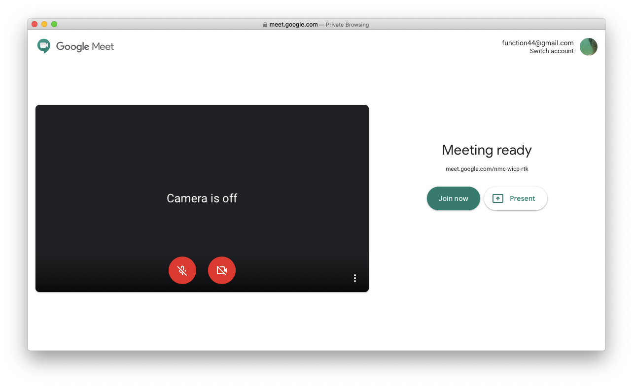 paste it in safari or chrome to join the meeting https