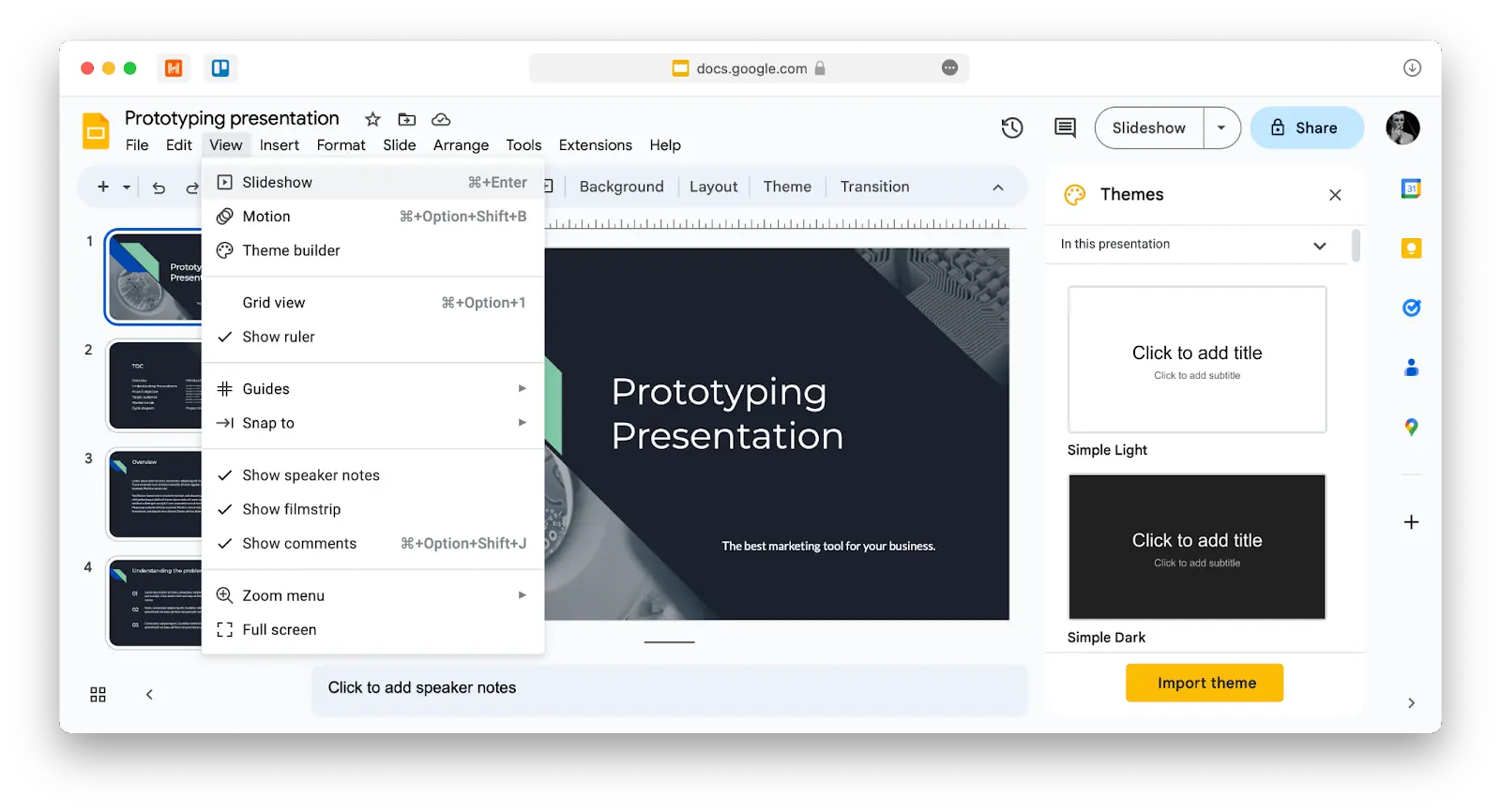 google slides mac download