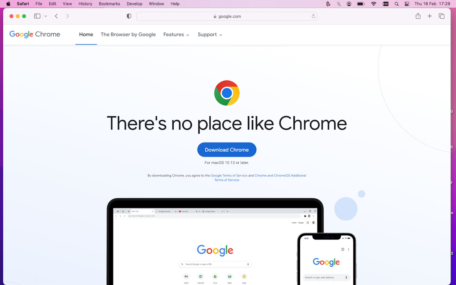 how to download google chrome onto a mac