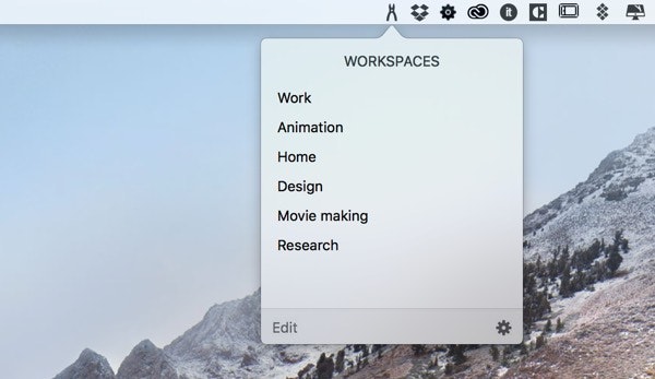 Workspaces app