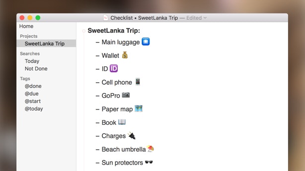 TaskPaper TaskPaper