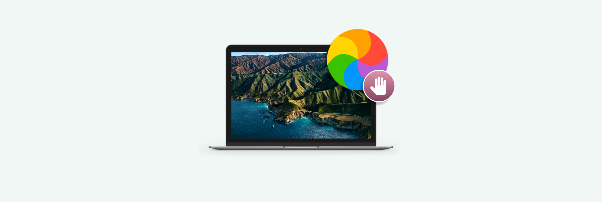 apple computer spinning color wheel