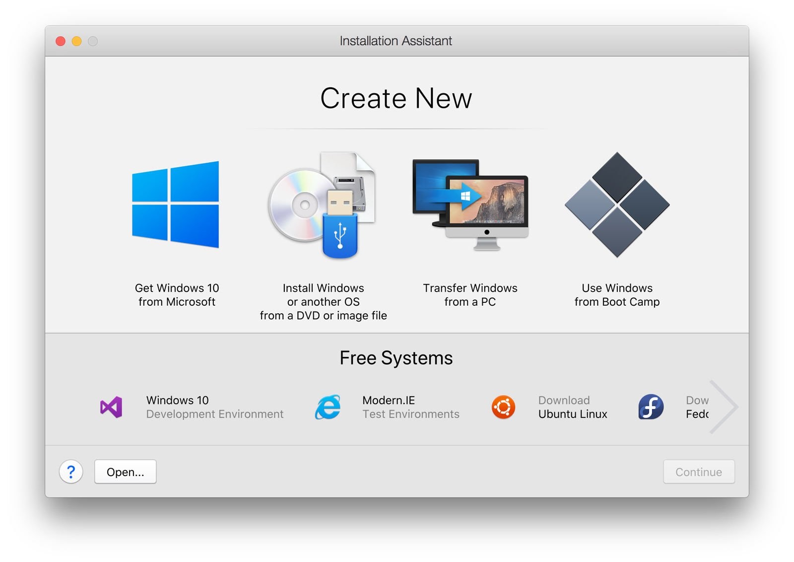 get windows for mac free