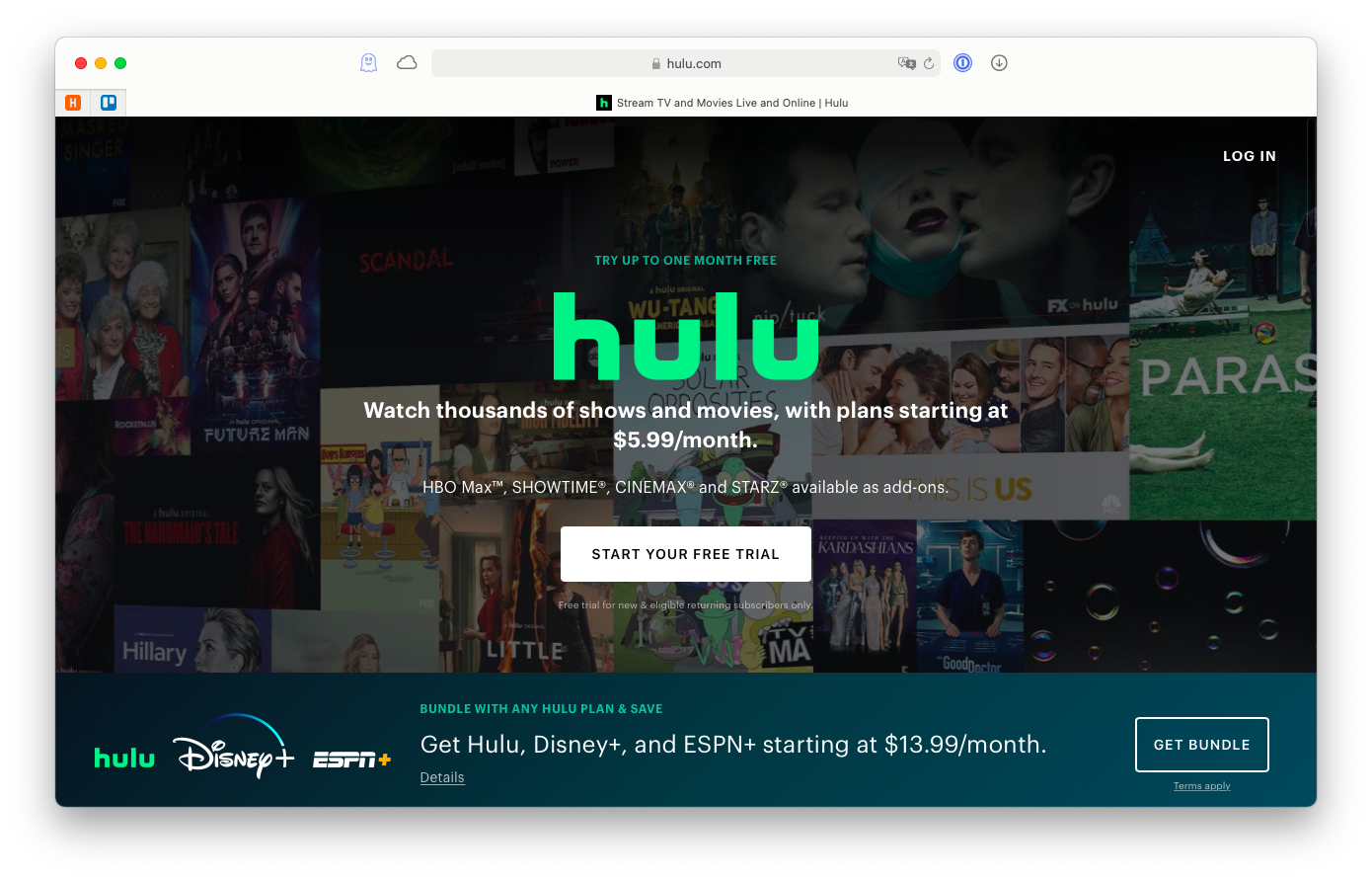 how to make location availlable for hulu on mac