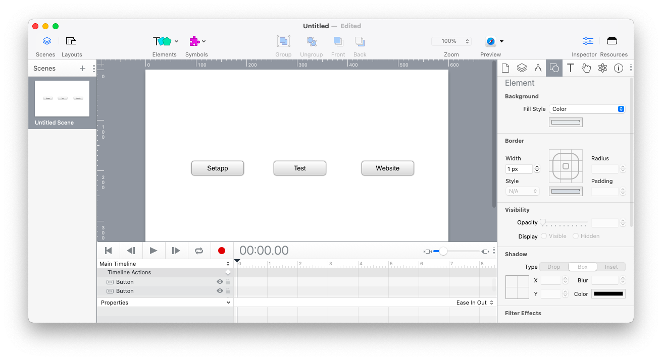 hype interactive editor mac