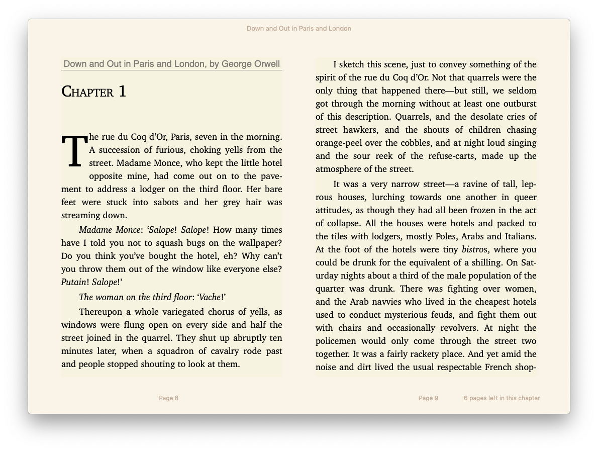 pdf reader for book reading mac