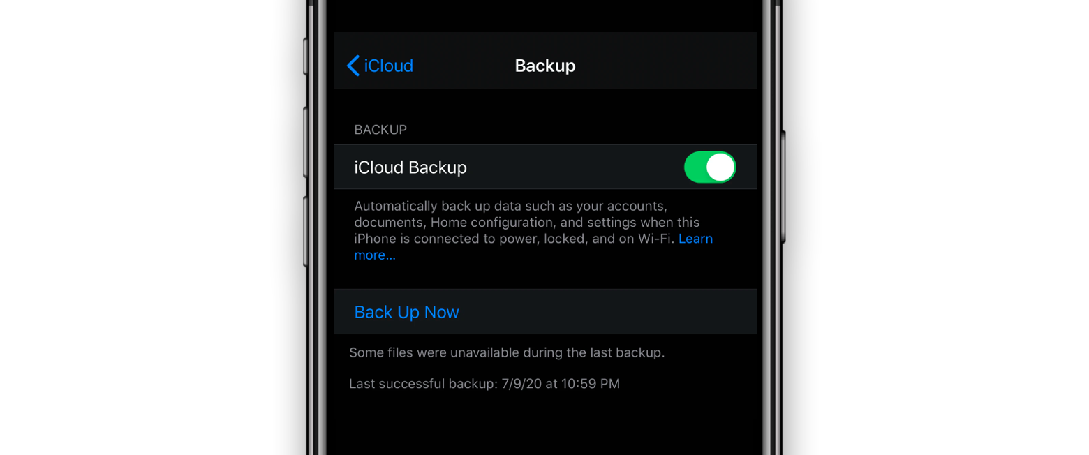 icloud Backup