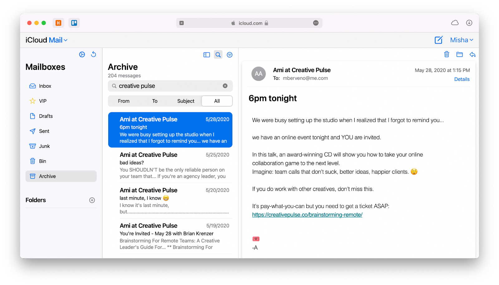 free email service for mac