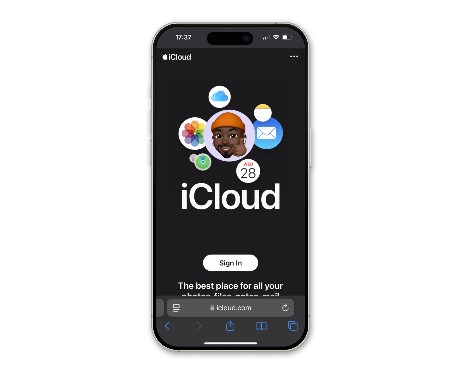 iCloud online login