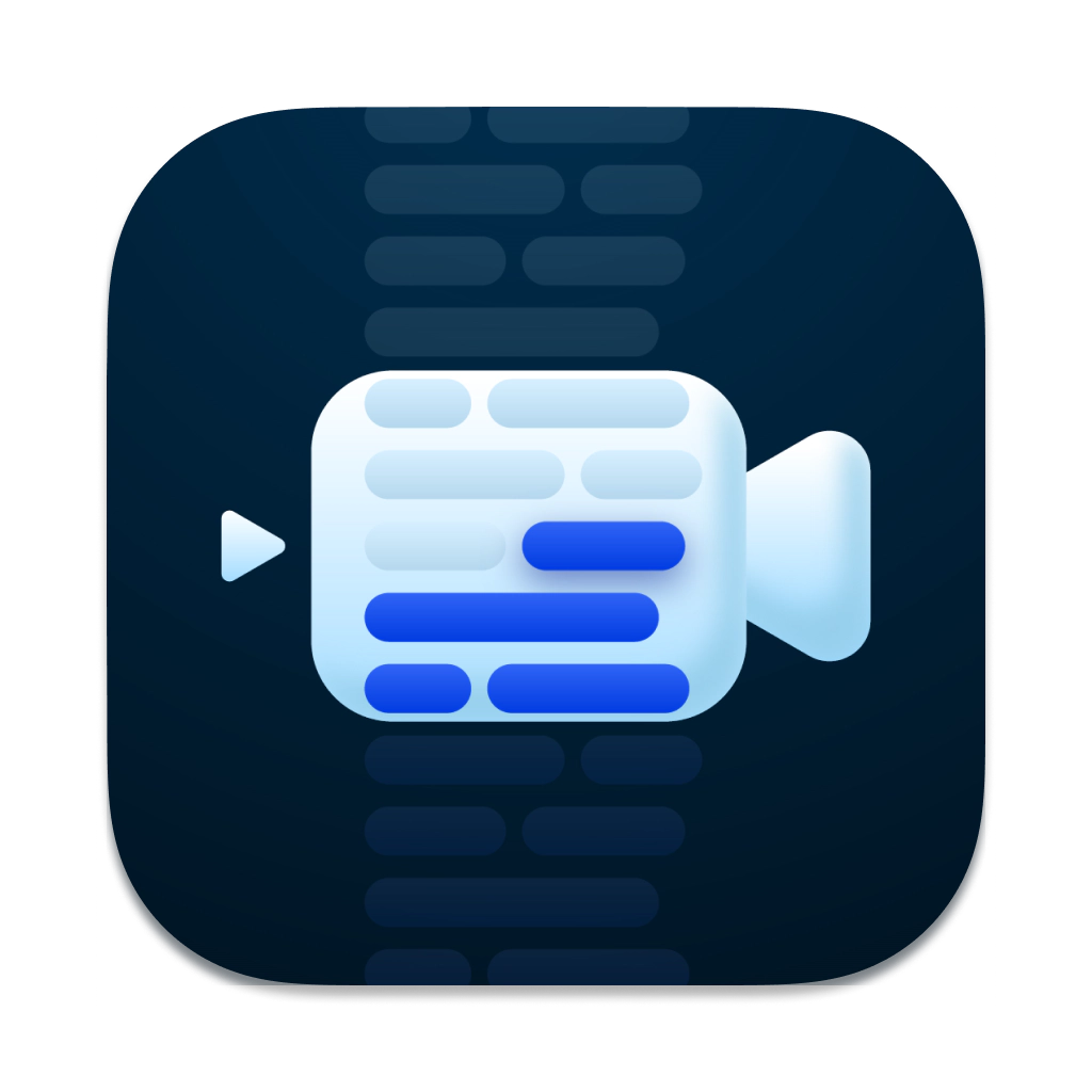 Teleprompter App icon