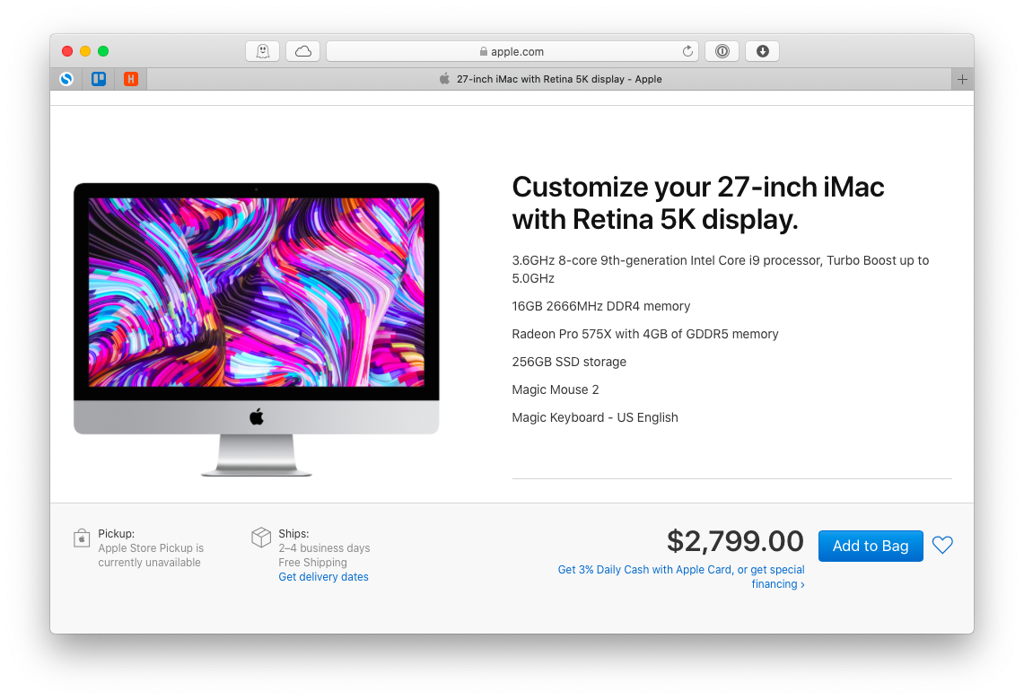 iMac Mac development desktop app Apple