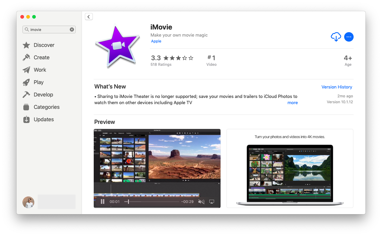 imovie simple free download