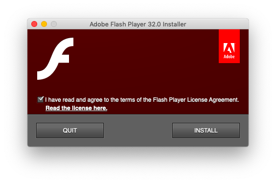 how to install adobe flash player
