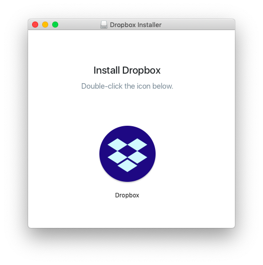 dropbox for mac not opening