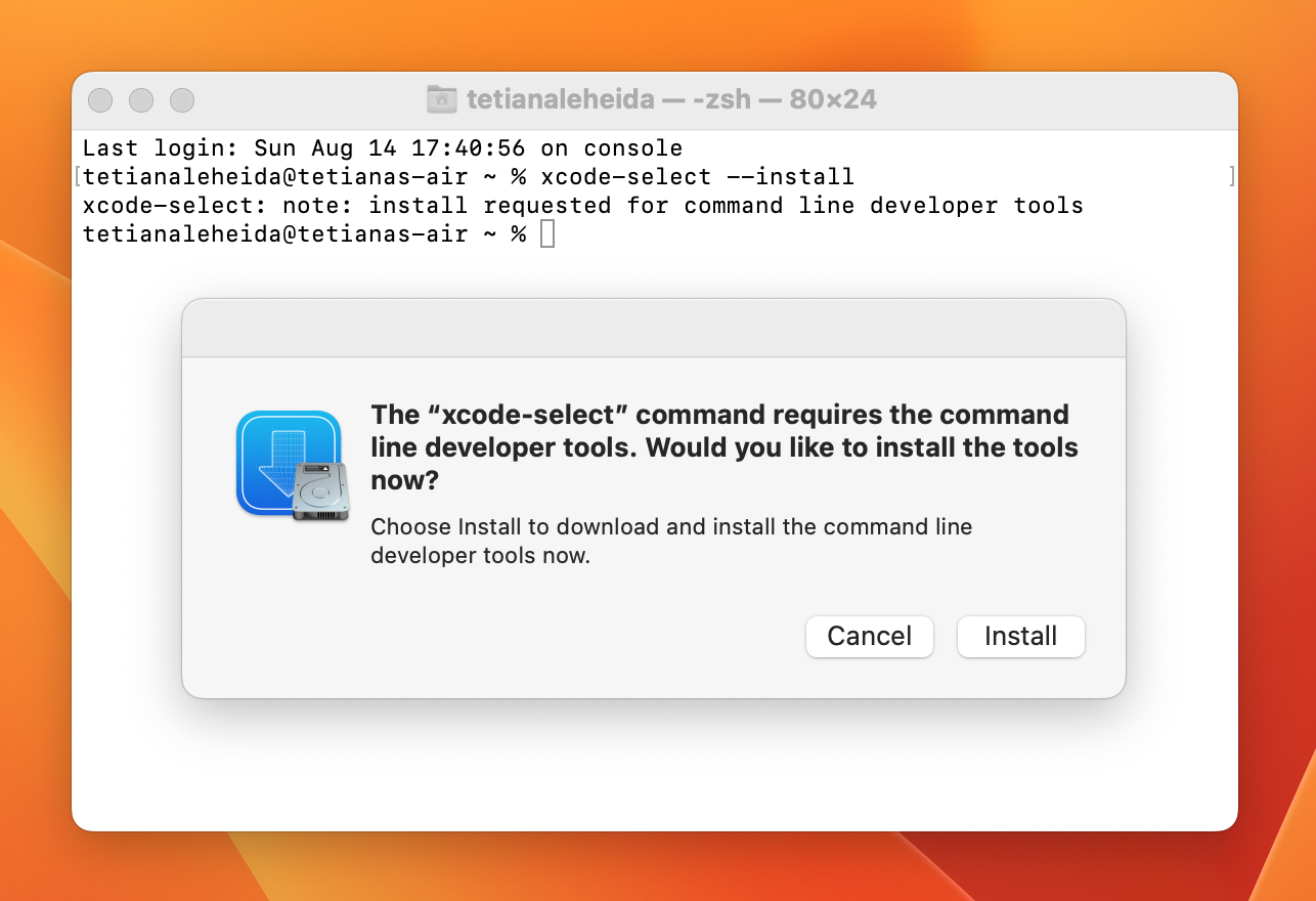 install homebrew xcode