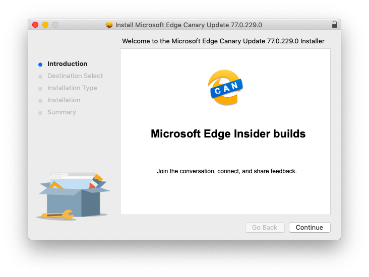 install microsoft edge beta mac