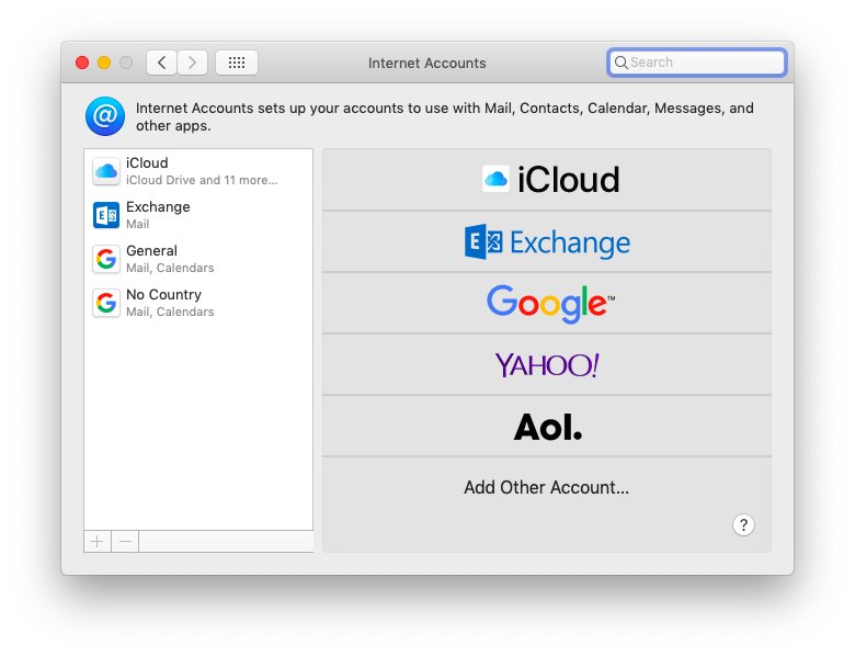 setting up an icloud email account