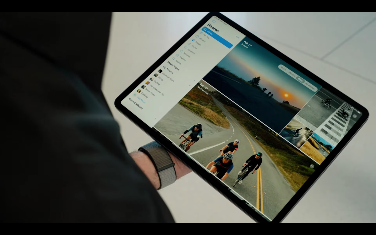 ipadOS 14 sidebar