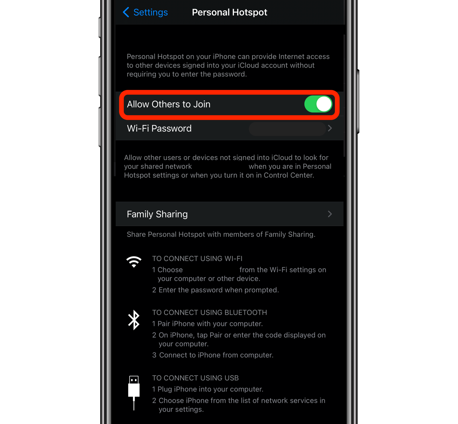 How to turn on hotspot on iPhone and connect to the