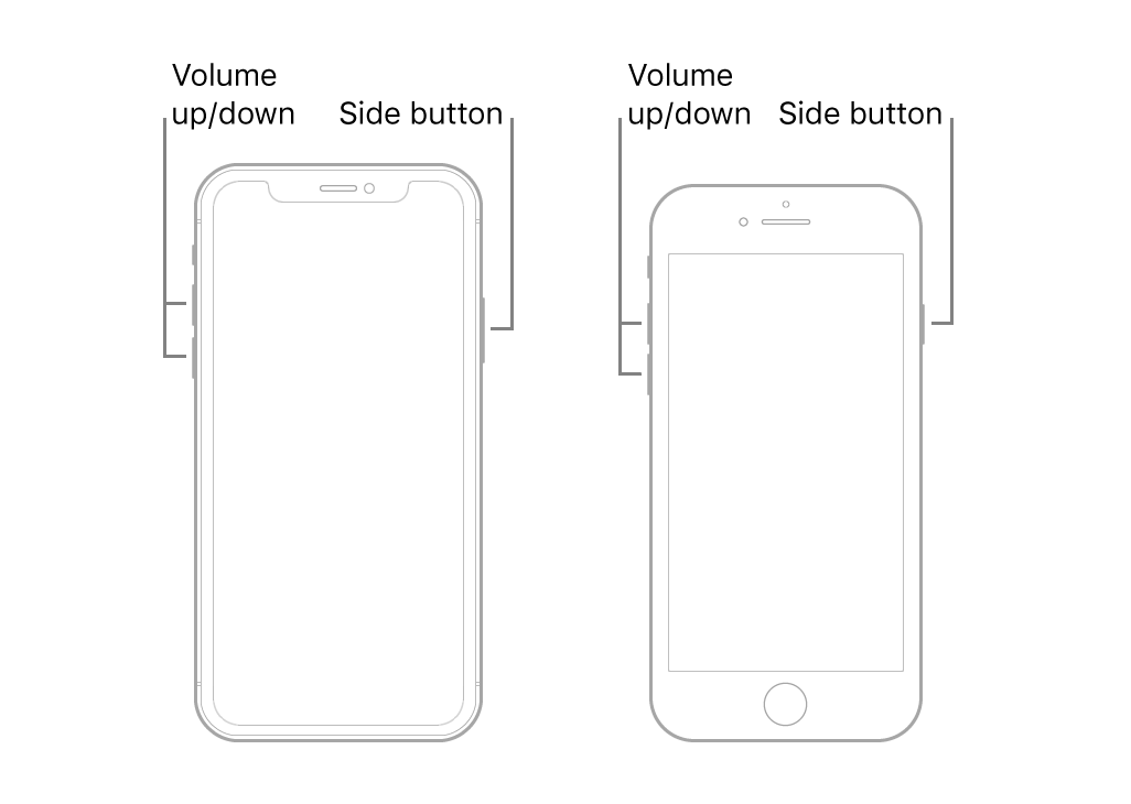 Apple instruction on how to turn off and restart iPhones